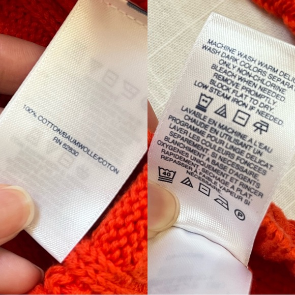 Lands End Cable Knit Sweater - Picture 3 of 4